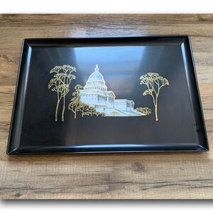 Garfinckel’s Vintage Couroc Tray  Limited to Garfinckel’s    Capital DC